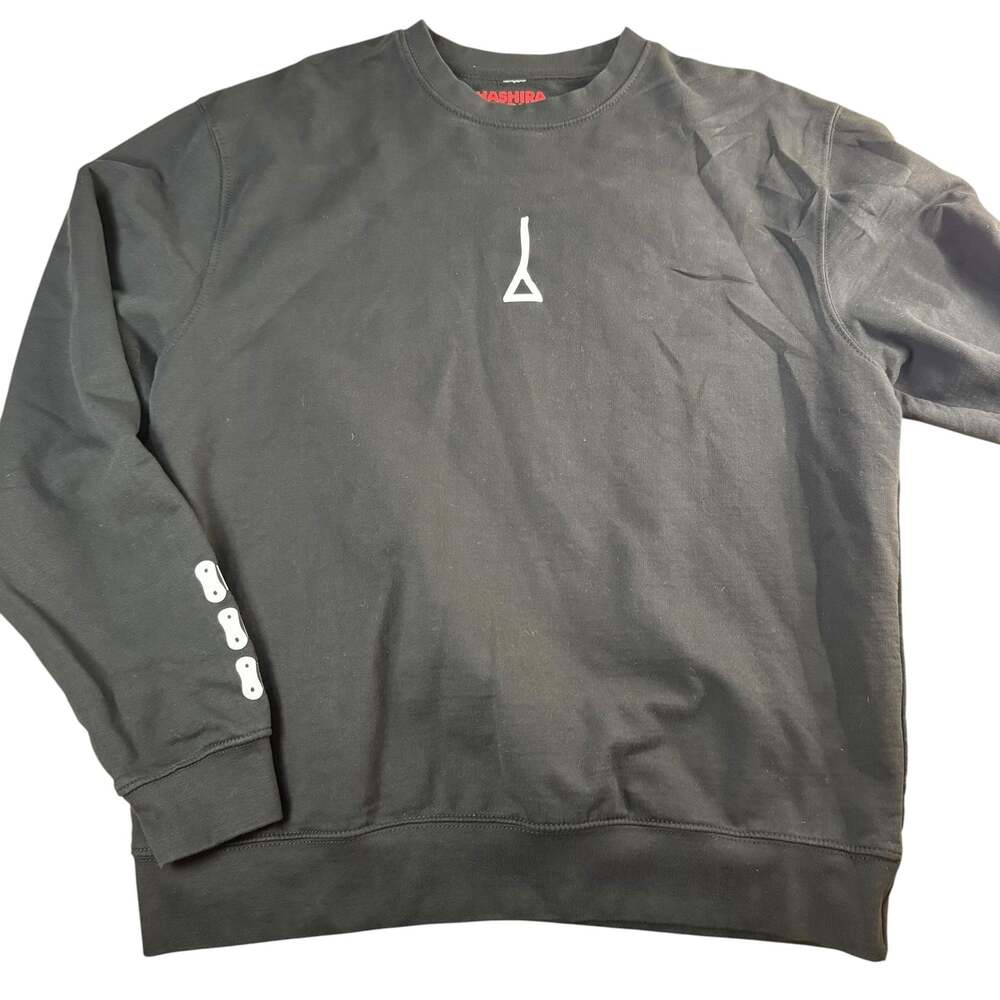 Hashira Studios Black Graphic Sweatshirt XL